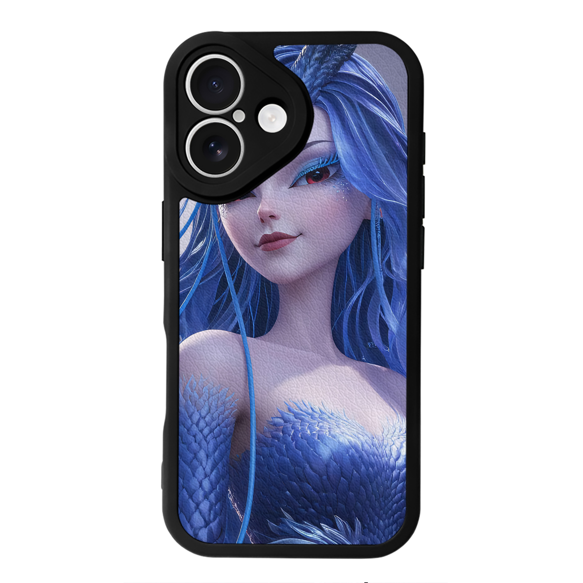 （画像用） Ne Zha 2 ナタ 魔童の大暴れ 【iPhone 16シリーズ対応】シリコンスマホケース（レザー調） 材質：シリコン